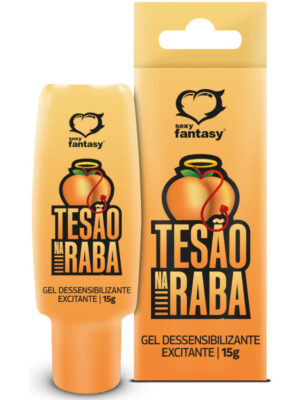 Gel Anestésico Tesão Na Raba 15g Sexy Fantasy