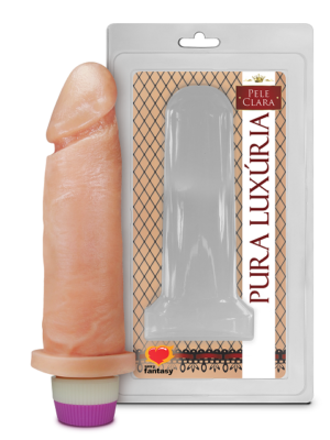 Pênis Realístico Com Vibro - 15,3cm X 4,5cm