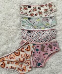 Calcinha Tradicional Infantil Estampada Poliéster – Collie