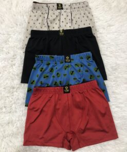 Cueca Infantil “Sou Boyzinho” de Poliéster – Cores e Estampas Sortidas 