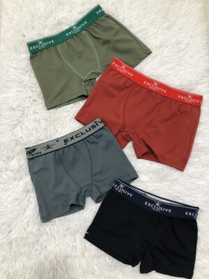 Cueca Box Infantil Poliamida - Exclusive