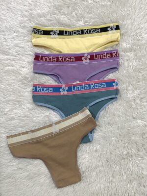 Calcinha Linda Rosa - Algodão